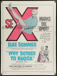 7g311 DON'T BOTHER TO KNOCK 30x40 '65 super sexy Elke Sommer, Why Bother to Knock?