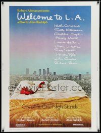 7g514 WELCOME TO L.A. 30x40 '77 Alan Rudolph, Robert Altman, City of the One Night Stands!