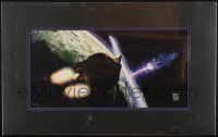 7g033 TITAN A.E. 15x24 studio art print '00 Don Bluth sci-fi cartoon, aliens attack Earthl