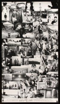 7g072 HOLLYWOOD ENDING special 28x50 '02 Woody Allen, final frames from 52 different movies