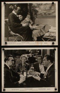 7h896 BAREFOOT CONTESSA 2 8x10 stills '55 Humphrey Bogart & sexy Ava Gardner, O'Brien, Cortesa!
