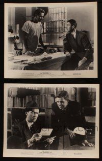 7h904 CALL NORTHSIDE 777 2 8x10 stills R55 cool images of James Stewart, 1 with Richard Conte!