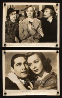 7h908 CONDEMNED WOMEN 2 8x10 stills '38 cool images of Anne Shirley with Sally Eilers & Hayward!