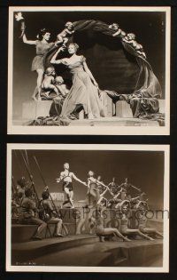 7h917 DOWN TO EARTH 2 8x10 stills '46 Rita Hayworth as the Greek goddess Terpsichore, Marc Platt!