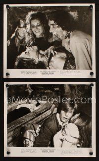 7h994 VAMPIRE CIRCUS 2 8x10 stills '72 Hammer horror, the greatest blood-show on Earth!
