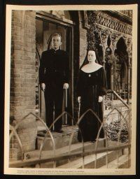 7h762 BELLS OF ST. MARY'S 4 8x10 stills '46 Ingrid Bergman w/ priest Bing Crosby, Ruth Donnelly!