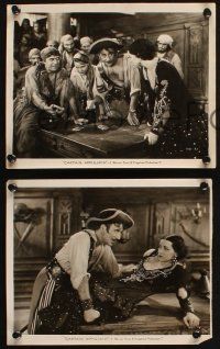7h825 CAPTAIN APPLEJACK 3 8x10 stills '31 cool images of gorgeous Mary Brian, pirates & gambling!