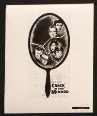7h316 CRACK IN THE MIRROR 25 8x10 stills '60 art of Orson Welles, Dillman, Greco, all in dual roles