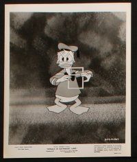 7h723 DONALD IN MATHMAGIC LAND 5 8x10 stills '59 Disney, wacky image of Donald Duck with pentagram!