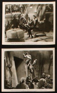 7h433 DOUBLE CROSSBONES 12 8x10 stills '51 cool images of pirates Donald O'Connor & Will Geer!