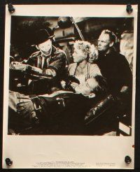 7h681 GREATEST SHOW ON EARTH 6 8x10 stills '52 Cecil B. DeMille, Stewart, Heston, Hutton!