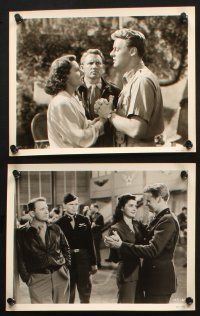 7h386 GUY NAMED JOE 15 8x10 stills '44 WWII pilot Spencer Tracy loves Irene Dunne after death!