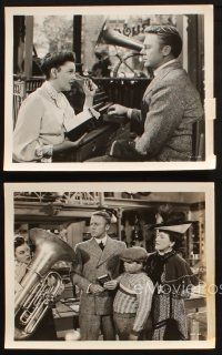 7h790 IN THE GOOD OLD SUMMERTIME 4 8x10 stills '49 great images of Van Johnson & Judy Garland!
