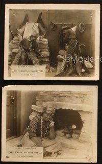 7h852 INHERITED PASSIONS 3 8x10 stills '16 cool images from George P. Hamilton's silent western!