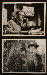 7h347 OPERATION EICHMANN 20 8x10 stills '61 WWII, the man hunt of the century for the Nazi butcher!