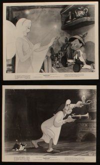 7h696 PINOCCHIO 6 8x10 stills R54 Disney classic cartoon about a wooden boy who wants to be real!