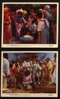 7h243 PORGY & BESS 6 color 8x10 stills '59 Sidney Poitier, Dorothy Dandridge, Sammy Davis Jr.