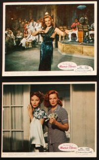 7h010 REVOLT OF MAMIE STOVER 12 color 8x10 stills '56 super sexy Jane Russell & Agnes Moorehead!