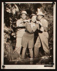 7h749 ROAD TO ZANZIBAR 5 8x10 stills '41 wacky images of Bing Crosby & Bob Hope in Africa, Lamour!