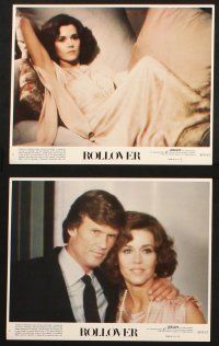 7h142 ROLLOVER 8 8x10 mini LCs '81 great images of gorgeous Jane Fonda & Kris Kristofferson