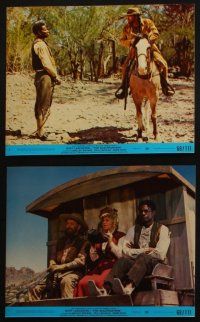 7h173 SCALPHUNTERS 8 8x10 mini LCs '68 Burt Lancaster, Ossie Davis, Telly Savalas, cool images!