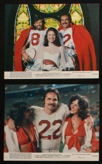 7h192 SEMI-TOUGH 8 8x10 mini LCs '77 Jill Clayburgh, Burt Reynolds, Kris Kristofferson, football!