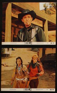7h205 SHAKIEST GUN IN THE WEST 8 8x10 mini LCs '68 cowboy Don Knotts, pretty Barbara Rhoades!