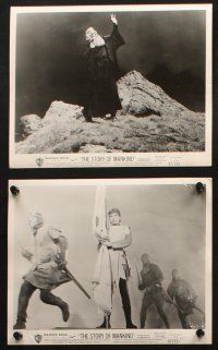 7h494 STORY OF MANKIND 10 8x10 stills '57 Groucho & Harpo Marx, Vincent Price, plus many other stars