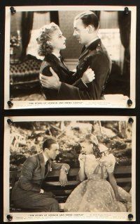 7h594 STORY OF VERNON & IRENE CASTLE 8 8x10 stills '39 great images of Fred Astaire & Ginger Rogers