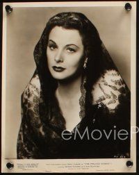7h322 STRANGE WOMAN 2 8x10 stills '46 wonderful close up somber portraits of gorgeous Hedy Lamarr