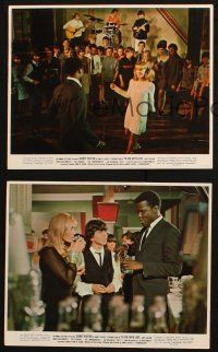 7h276 TO SIR, WITH LOVE 3 color 8x10 stills '67 Sidney Poitier, Geeson, directed by James Clavell!