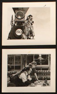 7h475 UNION PACIFIC 11 8x10 stills '39 Cecil B. DeMille, gorgeous Barbara Stanwyck and Joel McCrea!