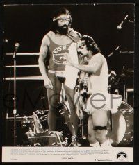 7h993 UP IN SMOKE 2 8x10 stills '78 Tommy Chong & Cheech Marin on stage & on motorcycle!
