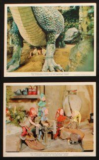 7h039 WONDERFUL WORLD OF THE BROTHERS GRIMM 11 color 8x10 stills '62 Harvey, George Pal fairy tales