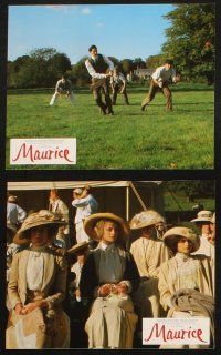 7h099 MAURICE 8 color English FOH LCs '87 Hugh Grant, gay romance by James Ivory & Ismail Merchant!