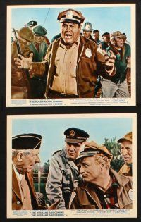 7h157 RUSSIANS ARE COMING 8 color English FOH LCs '66 Carl Reiner, Eva Marie Saint, cool images!