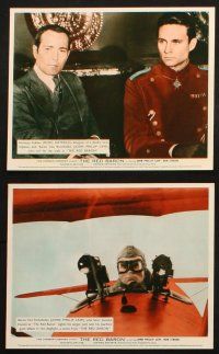 7h237 VON RICHTHOFEN & BROWN 7 color English FOH LCs '71 John Phillip Law, Stroud, WWI airplanes!