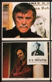 7h103 POSSE 8 8x10 mini LCs '75 star & director Kirk Douglas, Bruce Dern on wanted poster!