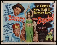7j479 BOWERY TO BAGDAD style B 1/2sh '54 Bowery Boys Leo Gorcey & Huntz Hall + sexy bellydancer!