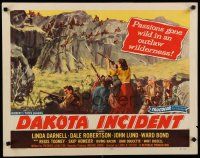 7j500 DAKOTA INCIDENT style A 1/2sh '56 Linda Darnell, passions gone wild in an outlaw wilderness!
