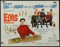 7j595 KISSIN' COUSINS 1/2sh '64 hillbilly Elvis Presley and his lookalike Army twin!