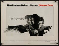 7j617 MAGNUM FORCE 1/2sh '73 Clint Eastwood is Dirty Harry pointing his huge gun!