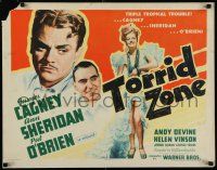 7j819 TORRID ZONE 1/2sh '40 James Cagney, sexiest dancer Ann Sheridan, Pat O'Brien!