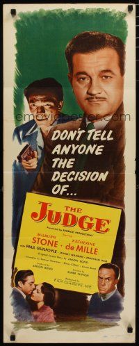 7j216 JUDGE insert '49 Milburn Stone, Katherine DeMille, don't tell anyone the decision!