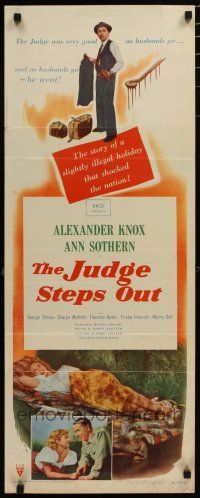 7j217 JUDGE STEPS OUT insert '48 Boris Ingster directed, George Tobias, pretty Ann Sothern!