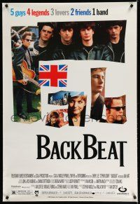 7k073 BACKBEAT 1sh '94 Iain Softley directed, Stephen Dorff, The Beatles before they were famous!
