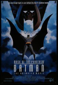 7k092 BATMAN: MASK OF THE PHANTASM DS 1sh '93 DC Comics, great art of Caped Crusader!