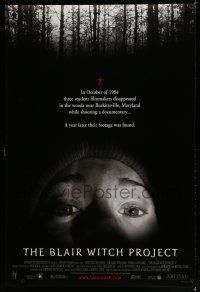 7k102 BLAIR WITCH PROJECT DS 1sh '99 Daniel Myrick & Eduardo Sanchez horror cult classic!