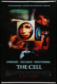 7k150 CELL advance DS 1sh '00 Jennifer Lopez enters the mind of a killer, cool sci-fi fantasy image