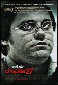 7k151 CHAPTER 27 1sh '07 Jared Leto as John Lennon's assassin, Mark David Chapman!